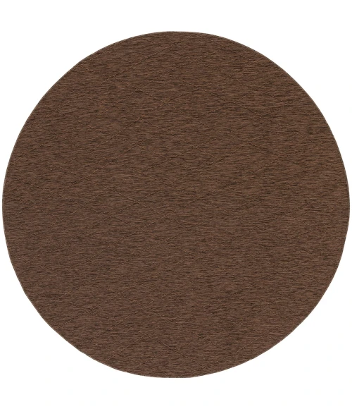 Nourison Washable Solutions Mocha WSL01 8 ft. X Round Rug
