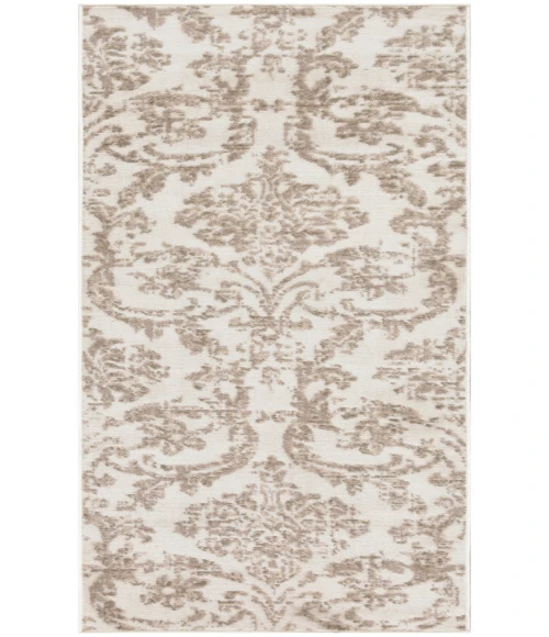 Nourison Jubilant Ivory Beige JUB09 2 ft. 3 in. X 7 ft. 3 in. Rectangle Rug