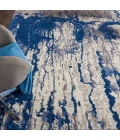 Nourison Twilight Area Rug TWI29 Ivory Blue 9'9" x 13'9"