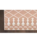 Nourison Astra Machine Washable Copper ASW10 9 ft. X 12 ft. Rectangle Rug
