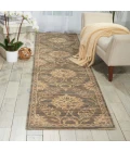Nourison Silk Elements Runner Area Rug SKE31-Graphite