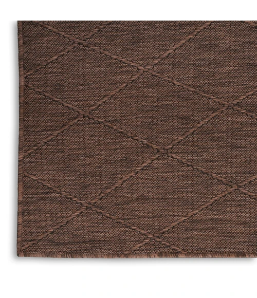 Nourison Washable Solutions Mocha WSL01 6 ft. X 9 ft. Rect. Rug