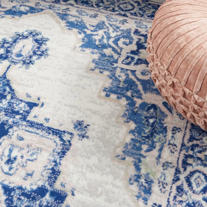 Nourison Whimsicle Area Rug WHS03-Ivory Blue