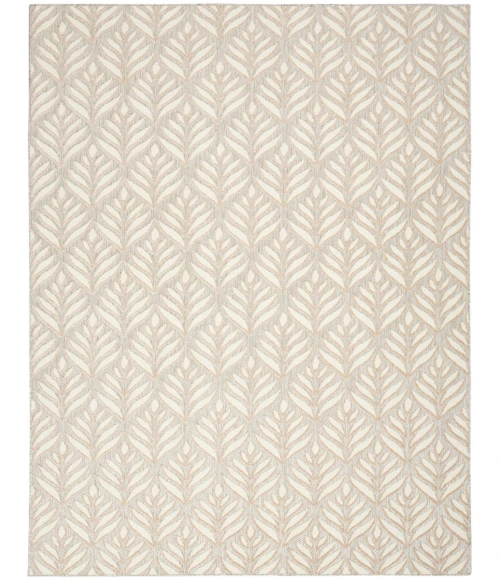 Nourison Aloha Area Rug ALH35 Ivory Grey