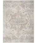 Nourison Astra Machine Washable Area Rug ASW12 Silver Grey