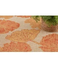 Nourison Garden Oasis Coral GOA04 6 ft. X 9 ft. Rectangle Rug