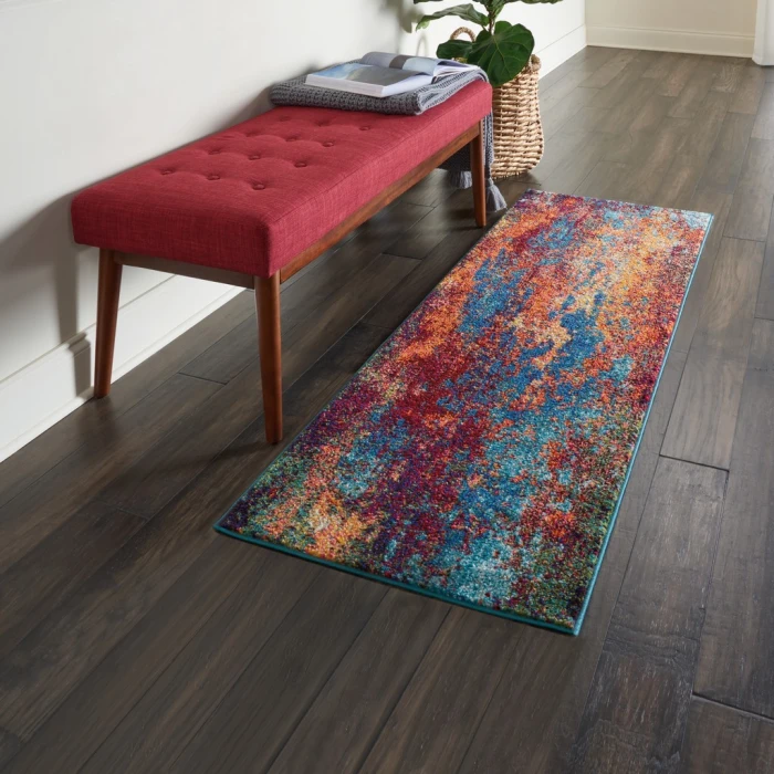 Nourison Celestial Area Rug CES08-Atlantic