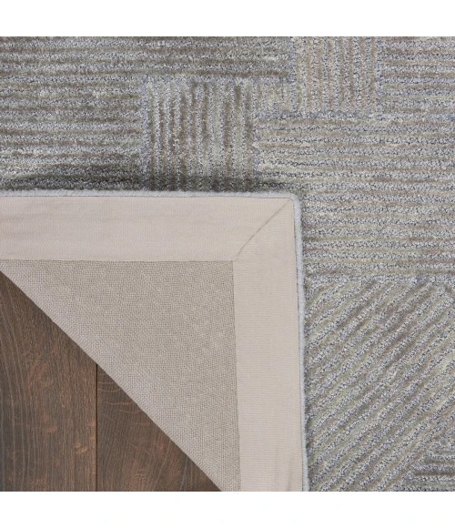 Michael Amini Ma30 Star Area Rug SMR01 Slate 4' x 6'