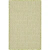 Nourison Home Courtyard COU01 Ivory Green 2 ft. X 3 ft. Area Rug
