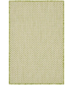 Nourison Home Courtyard COU01 Ivory Green 2 ft. X 3 ft. Area Rug