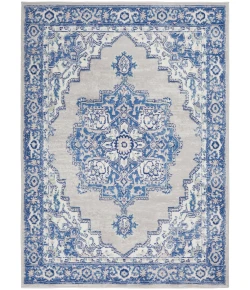 Nourison Home Whimsicle WHS03 Grey Blue 6 ft. X 9 ft. Area Rug