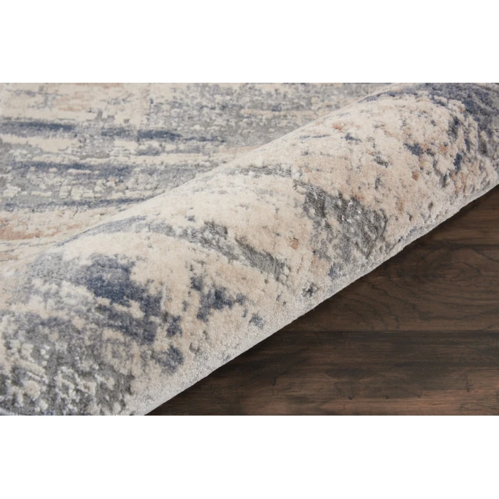 Nourison Rustic Textures Runner Area Rug RUS04-Beige/Grey