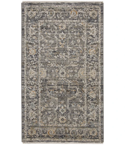 Nourison Lynx Slate Multicolor LNX03 3 ft. X 5 ft. Rect. Rug
