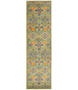 Nourison Home Allur ALR03 Sage Ivory 2 ft. 3 in. X 7 ft. 6 in. Area Rug