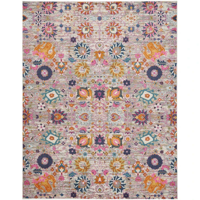 Nourison Passion Area Rug PSN01-Silver