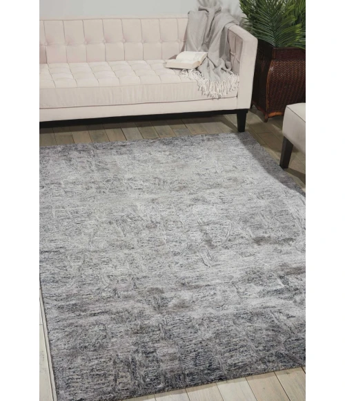 Nourison Gemstone Area Rug GEM03-Hematite