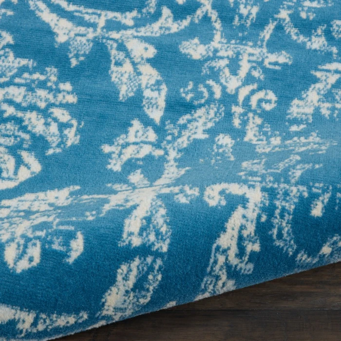 Nourison Jubilant Runner Area Rug JUB09-Blue