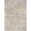 Nourison Home Astra Machine Washable ASW12 Beige 5 ft. 3 in. X 7 ft. Area Rug