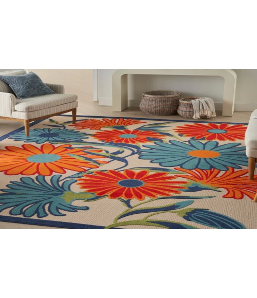 Nourison Aloha Multicolor ALH33 12 ft. X 15 ft. Rectangle Rug