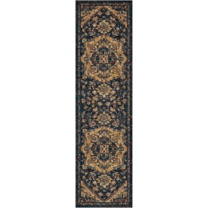 Nourison 2020 Runner Area Rug NR206-Midnight