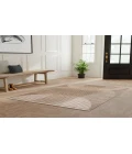 Nourison Astra Machine Washable Latte ASW03 5 ft. 3 in. X 7 ft. Rectangle Rug