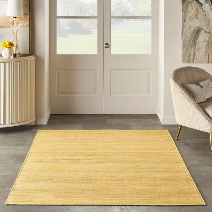 Nourison Interweave Area Rug IWV01 Yellow