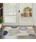 Nourison Aloha Area Rug ALH29 Blue/Grey