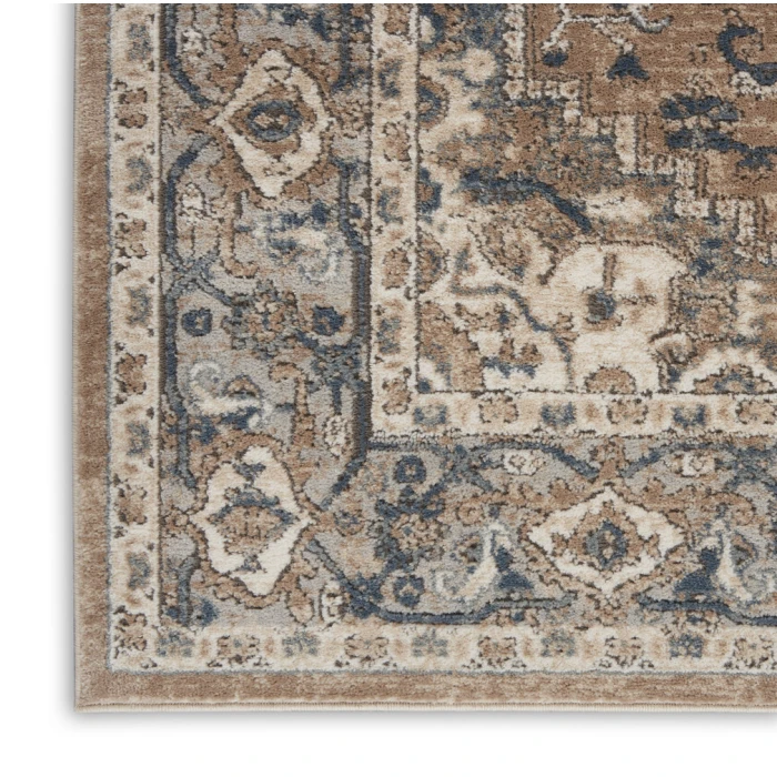 Nourison Quarry Area Rug QUA05 Beige/Grey