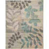 Nourison Home Tranquil TRA01 Ivory/Light Blue 8 ft. X 10 ft. Area Rug