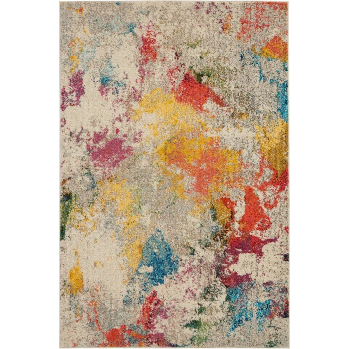 Nourison Celestial Area Rug CES12-Ivory/Multicolor