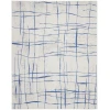 Nourison Home Whimsicle WHS09 Ivory Blue 8 ft. 4 in. X 11 ft. 6 in. Area Rug