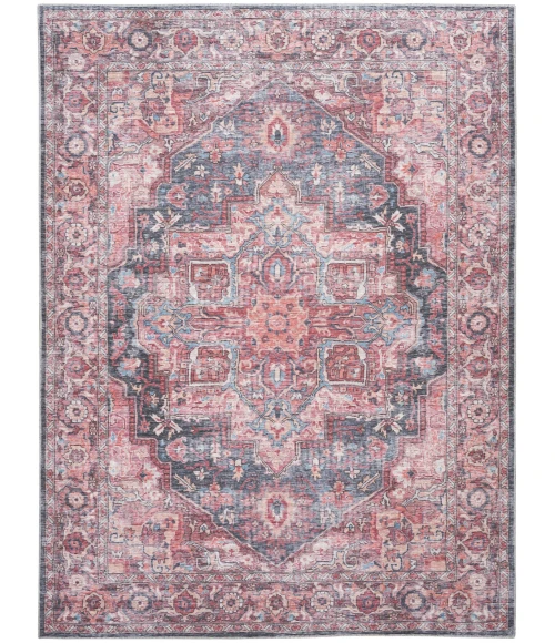 Nourison Machine Washable Series 1 Multicolor SR101 9 ft. X 12 ft. Rect. Rug