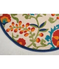 Nourison Aloha Round Area Rug ALH17-Multicolor