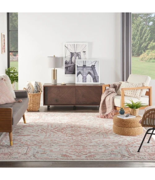 Nourison Elation Area Rug ETN10-Ivory Brick