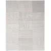Nourison Home Splash BSK04 Silver Grey 7 ft. 10 in. X 9 ft. 10 in. Area Rug