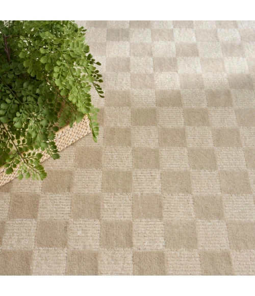 Nourison Serenity Home Beige SRH10 6 ft. X 9 ft. Rect. Rug