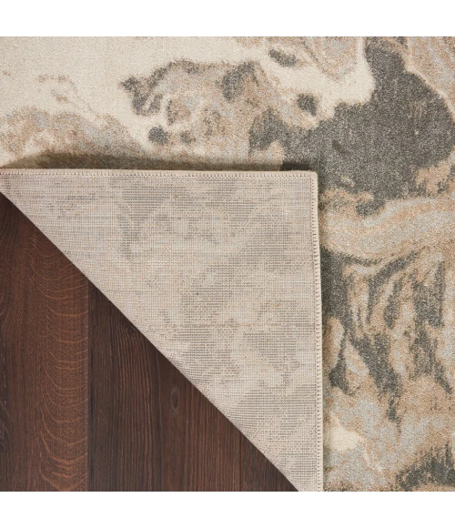 Inspire Me! Home Décor Elegance Area Rug FAR01-Grey