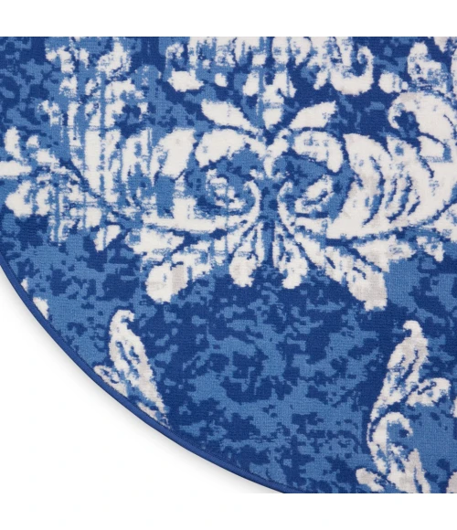 Nourison Whimsicle Area Rug WHS11-Navy Ivory