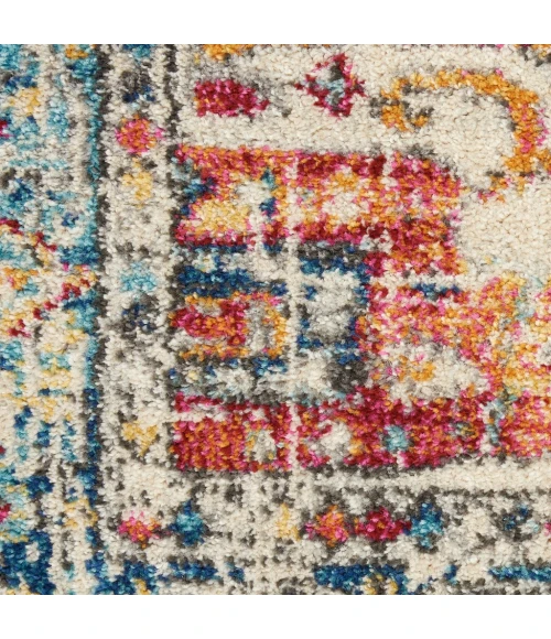 Nourison Passion Area Rug PSN23-Ivory/Light Blue