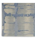 Nourison Symmetry Area Rug SMM04-Blue/Grey