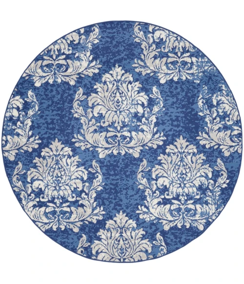 Nourison Whimsicle Area Rug WHS11-Navy Ivory
