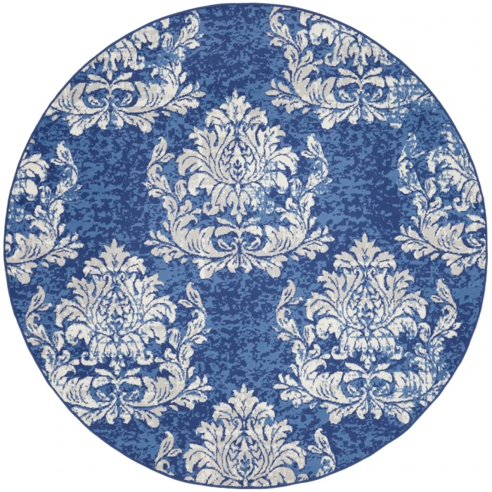 Nourison Whimsicle Area Rug WHS11-Navy Ivory