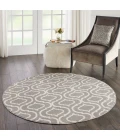 Nourison Jubilant Round Area Rug JUB19-Grey
