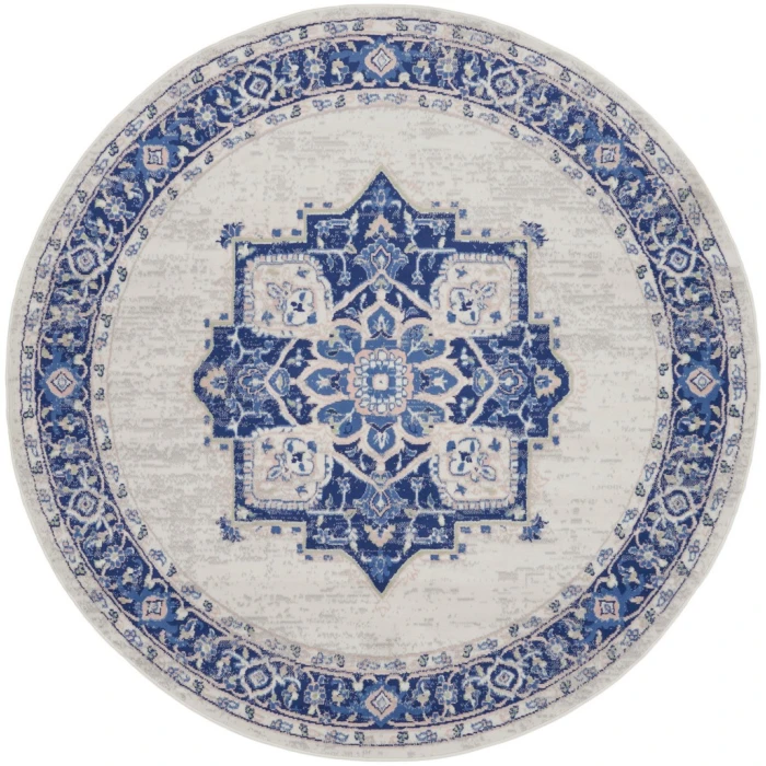 Nourison Whimsicle Area Rug WHS03-Ivory Blue