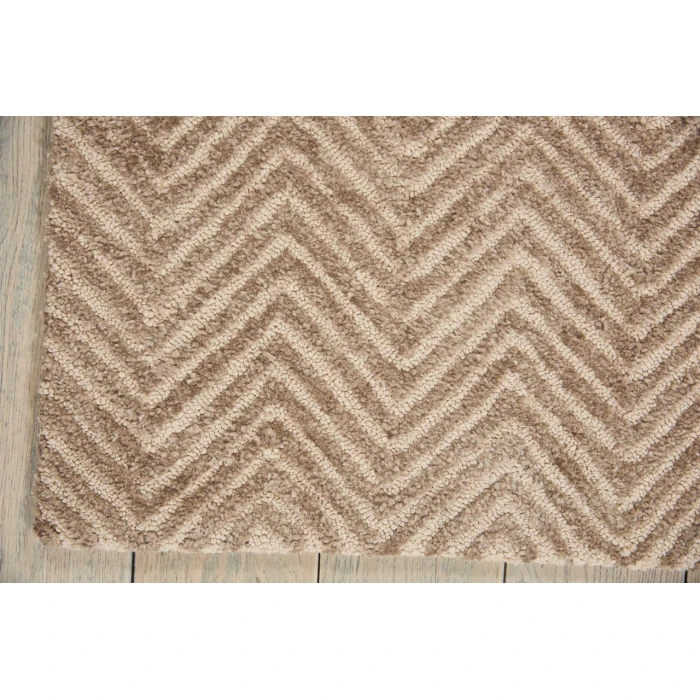 Nourison Home Deco Mod Taupe 46359 3ft.9in. x 5ft.9in. Rect. Rug