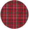 Nourison Home Grafix GRF03 Red 5 ft. 3 in. Round Area Rug