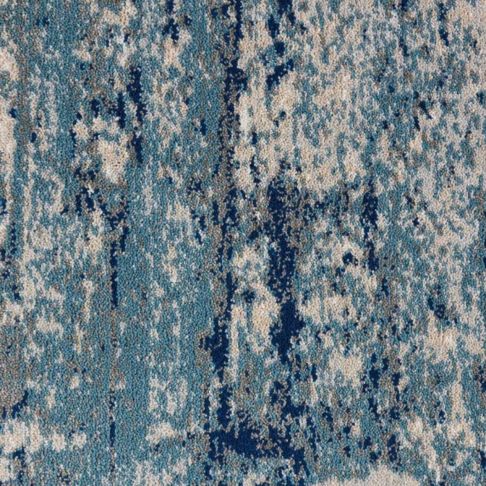 Nourison Maxell Runner Area Rug MAE16-Ivory/Blue