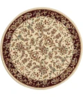 Nourison Home Antiquities Beige ANT07 7’10” x Round Round Rug
