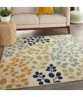 Nourison Caribbean Square Area Rug CRB01-Ivory