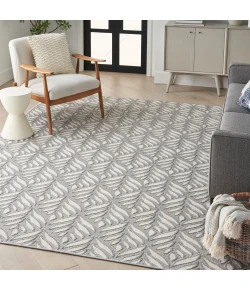 Nourison Home Aloha ALH35 Grey 7 ft. X 10 ft. Area Rug